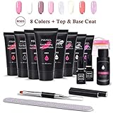 💅【Komplettes Nagelgel Set】--- 8 x 30ml Gel Nagellack, 1 x 12ml Top Coat, 1 x 12ml Base Coat, 1 x 30ml Slip Lösung, 1 x Nagelbürste mit zwei Enden, 1 x Nagelfeile und 100 x Nagelspitzen. 🌸Vorgang: https://drive.google.com/file/d/1Nf3dMfo8P7w3SG-tayJWnBo5yuu2D4mc/view?usp=sharing.🌸