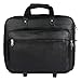 Mex Office Black Leather Laptop Trolley Bag RS.8095.00