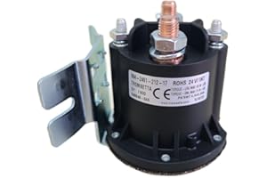 JWDAWN Contattore motore pompa idraulica Trombetta 684-2461-212-17 24V 150A Interruttore relè solenoide di sollevamento 24 Volt 150 Amp per camion pallet elettrico Stacker Carrello movimentazione materiali