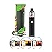 Produktbild Vaporesso Veco One Plus Kit 3300 mAh, 40 Watt, 4 ml Tank + 3 x 10 ml SC-Liquid (nikotinfrei) E-Zigaretten-Set, E-Zigarette/E-Shisha (schwarz)