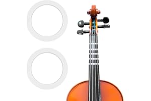 SAVITA 2 Rotoli Tastiera a Nastro per Violino, 66m Nastro per Violoncello Art Tape Nastro Adesivo per Lavagna Violino Accessori per Principianti Tastiera Strumenti Orchestrali (Bianco)