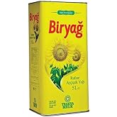 Trakyabirlik Biryağ Rafine Ay&ccedil;i&ccedil;ek Yağı Teneke 5 lt