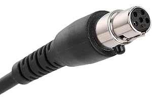 ANGGREK Rugged Radios Ccken 2pin to 5pin Coil Cord Cable for Radio Headset 2 Pin 5 Adaptor Coiled Racing Handheld Extension Yoidesu Communication and Surroundings