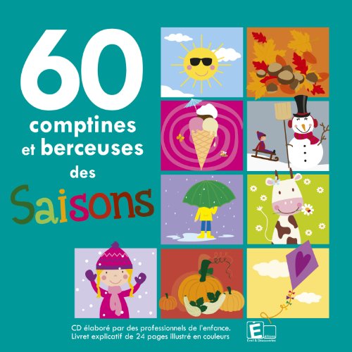couverture de : 60 comptines et berceuses des saisons