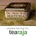 Produktbild Matcha Tea - TeaRaja Organic Matcha Green Tea USDA Certified Stone Ground, Japanese Style, Instant Powerhouse, Enhance Weight Loss Journey, Detoxify Your Body, Get Fit Faster (30 g)