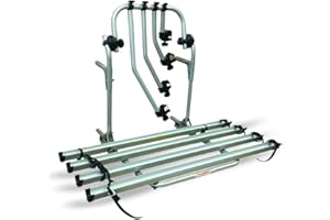 Fabbri Porte-vélos arrière pour camping-car BICI OK Camper 4 Vélos / 2 VÉLECTRO.