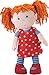 Produktbild Haba 3295 - Weichpuppe Trotzkopf Mette, süße, freche Stoffpuppe mit Kleidung und Haaren, 30 cm, Spielzeug ab 18 Monaten
