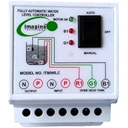 Imagine Technologies Fully Automatic Water Level Controller And indicator with 3 sensor