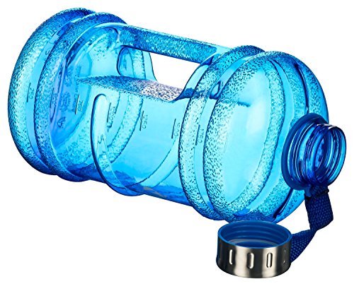 VITABOTTLES Gym Bottle Fitness Trinkflasche 2.2 Liter 2200ml XXL BPA-frei DHEP-frei Sport Water Jug Wasserkanister Water Gallon / Empfohlene Trinkmenge über den Tag - 3