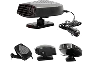 AUKSON A41D Tragbarer Auto Heizlüfter 24V/150W - Keramikheizung, 2-in-1 Schnellheizung & Kühlung, Defroster und Demister, Wärmeschalter - Ideal für schnelle Enteisung und Wärme im Auto