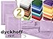 Produktbild Frottiertücher der Serie Opal - erhältlich in 33 modernen Farben und 7 verschiedenen Größen -Markenqualität von Dyckhoff, 1 Pack (2 Stück) - Badvorleger [50 x 75 cm], flieder