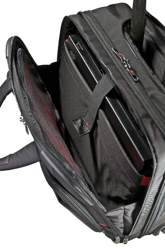 Samsonite Pro DLX 3 Businesstrolley Laptop Briefcase with Wheels / Rolling Tote 16.4″ - 2