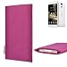 Produktbild flat.design für Ulefone Power Handytasche PORTO im slim fit design (pink) handgefertigte Smartphone-Tasche aus Filz für Ulefone Power Handy Schutz Hülle Made in Germany