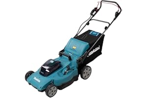 Makita DLM538Z Akku-Rasenmäher 2x18V (ohne Akku, ohne Ladegerät), Petrol