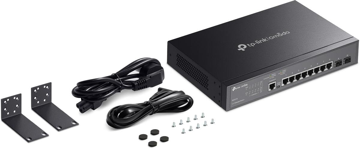 TP-Link Jetstream T2500G-10TS Review: Powerful 8 Port Gigabit Switch