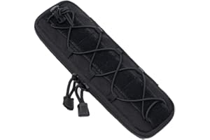 HOUSON Borsa tattica per coltelli, custodia per coltelli Molle, custodia per coltelli da caccia e viaggi, nero