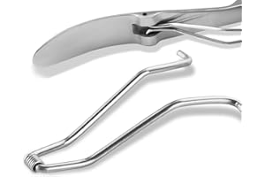 ‎INSTRUMENTENRW Fuß Nagelzange Ersatzfeder Feder Ersatzteil Drahtfeder Bügelfeder für Nagelzangen aus rostfreiem Edelstahl - Austausch für Ihre Fußpflege Zange (Für Nagelzangen 9,5 cm - 10,5 cm)