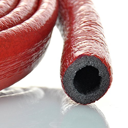 [DQ-PP] 18/6 Rot 10m Rolle Rohrisolierung Isolierschlauch PE-Schaum Isolierung Rohr Mehrschichtverbundrohr