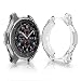 Produktbild KTcos Hülle für Samsung Gear S3 Frontier SM-R760, Soft TPU vernickelt [Kratzfest] All-Around Schutzhülle für Samsung Gear S3 Frontier SM-R760 Smartwatch (klar)