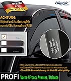 Lieferumfang: 2 Windabweiser für die Fahrer- und Beifahrerseite (*nur vorne)