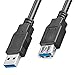 Produktbild Wicked Chili High Speed USB 3.0 Verlängerungskabel 180cm USB-A Stecker auf USB A Buchse - USB-3.0 Datenkabel Verlängerung für eine schnelle Synchronisation/Datenübertragung von bis zu 5 Gbit/s