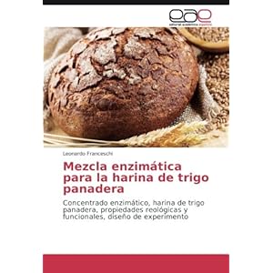 Mezcla enzimática para la harina de trigo panadera: Concentrado enzimático, harina de trigo panadera, propie
