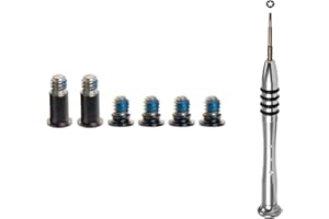 CTBDZ Kit de Vis de Fond et Tournevis pour MacBook Pro A1706 A1989 A2251 Bottom Case Screws with Screwdriver (Gris)