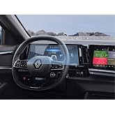 Compatible Screen Protector Transparent Nano with Engo Renault Austral 12.3 inch Digital Display