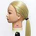 Neverland Beauty 26" Long Smooth 100% Synthetic Blonde Hair Hairdressing Equipment Styling Head Doll Mannequin Training Head Tools Braiding Cutting Student Practice Model with Clamp #613 UK Stock