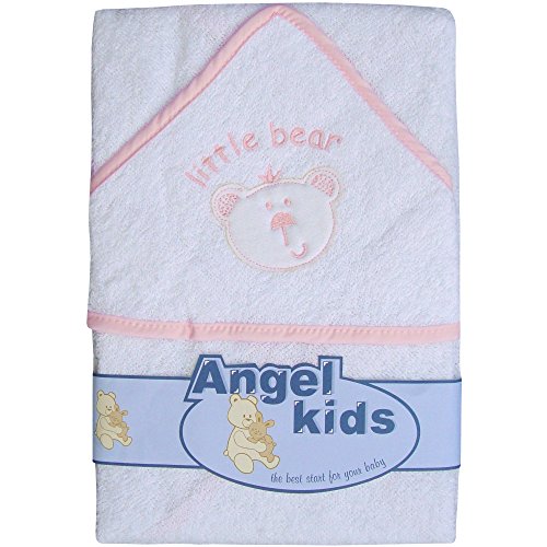 Baby Super Soft Little Bear Hooded Towel (Pink)