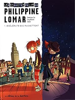 jaquette livre Les enquêtes polar de Philippine Lomar, Tome 1 : Scélérats qui rackettent