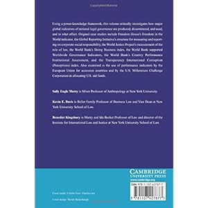 The Quiet Power of Indicators: Measuring Governance, Corruption, and Rule of Law