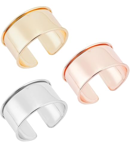 Bracciale Polsino Scanalato In Acciaio Inossidabile – Porta Elastici Per Capelli, Regalabile, 3 Colori