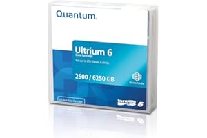 Quantum MR-L6MQN-01 Ultrium LTO-6 2.5TB/6.25TB Tape Cartridge