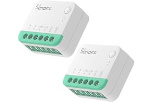 SONOFF MINIR4M Wlan Alexa przełącznik 2-drożny – przełącznik światła Wi-Fi, moduł obsługujący matę, współpracuje z Alexa, Google Home Assistant, pilot zdalnego sterowania za pomocą aplikacji eWeLink