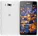 Produktbild mumbi Schutzhülle für Microsoft Lumia 950 Hülle transparent weiss