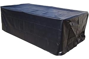 dDanke Waterproof Full Size Snooker Table Cover Black Dust-proof Billiard Pool Table Cover for 7/8/9 FT Pool Table