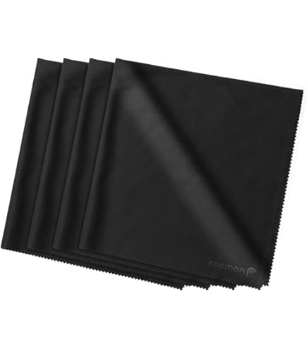 Lot De 10 Chiffons Microfibre 30x30 Cm - Nettoyage Doux Pour écrans, Lunettes, Téléphones, Objectifs Photo