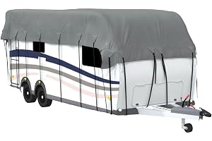 vidaXL Takskydd för husvagn grå 700x300 cm non-woven tyg