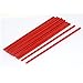sourcingmap® Plastic Chinese Style Dinner Chopsticks 10.7 Inch Length 10 Pairs Red