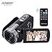 Produktbild Andoer HDV-302S 3,0 Zoll LCD-Bildschirm Full HD 1080P 30FPS 20MP 16X Digital-Zoom-Anti-Shake-Digital Video DV Fernbedienung Auslöser Kamera Camcorder