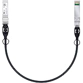 H!Fiber.com 10Gb/s SFP+ DAC Kabel, 0.5-meter (1.6 ft), 10GBase-CU Passiv Direct Kupfer Twinax SFP+ Kabel für Cisco SFP-H10GB-