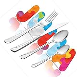 juego comedor julian + 4 sillas attimo HECHO DE CALIDAD PREMIUM: utilizamos acero inoxidable de calidad alimentaria como materia prima, que está bien pulida y brillante, lo que la hace más duradera y buena para la salud.