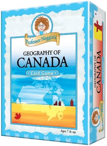 Professor Noggin Educational Trivia Card Game - 's Geography of Canada