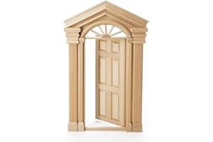 Odoria Miniature 1/12 Meuble Porte Accessoire Maison de Poupée