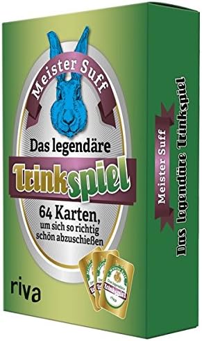 riva Verlag The Legendary Drinking Game. 64 Cards To So richtig schön Abzuschießen