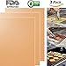 Produktbild Kupfer Grill Matte, 100% Antihaft BBQ Grill & Backmatten (3 Stück) -FDA genehmigt, PFOA frei; Heavy Duty, wiederverwendbar und einfach zu reinigen - Arbeiten auf Gas, Holzkohle, Elektrogrill und mehr