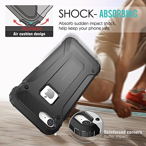 MoKo Funda para iPhone 7 - Avanzada Dual Layer Resistente Slim Armor Case Anti-Rasgu os Absorci n de Choque Protecci n Parachoques Back Cover para Apple iPhone 7 Smartphone Negro reviews MoKo Funda para iPhone 7 - Avanzada Dual Layer Resistente Slim Armor Case Anti-Rasgu os Absorci n de Choque Protecci n Parachoques Back Cover para Apple iPhone 7 Smartphone Negro
