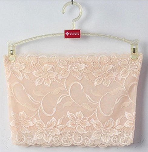 Yeah67886-Vogue-Women-Lady-Seamless-Lace-Boob-Bra-Tube-Bandeau-Top