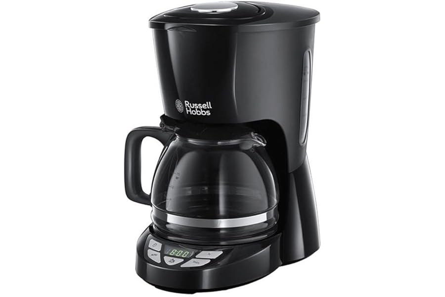 Russell Hobbs American Coffee Machine - Digital Timer, with Filter for Optimal Extraction and Aroma - Max 10 Cups; Glass Jug 1.25 L; Heating Plate; Non-Dripping; TexturePlus 22620-564.5 out of 5 stars8,515€29.00